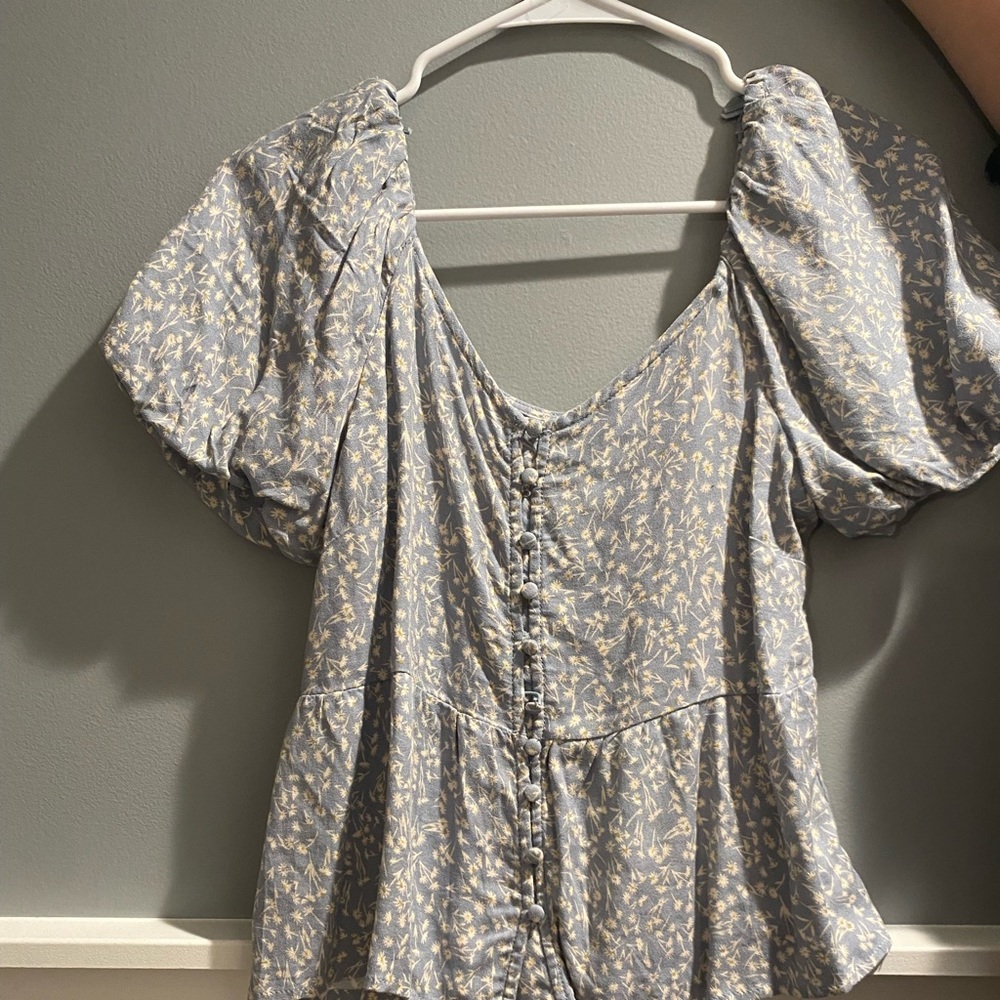 URBAN LOOSE CROP DRESS TOP WOMANS SMALL